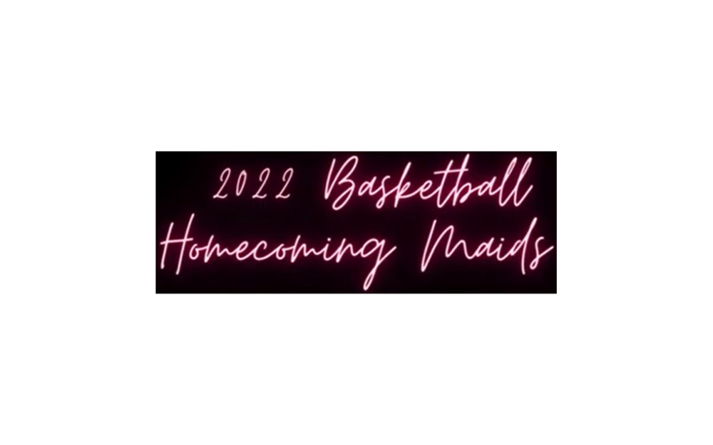 2022 Basketball Homecoming Court 
