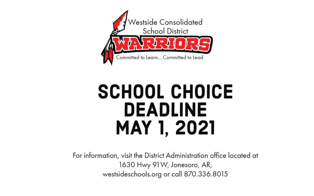 School Choice Deadline