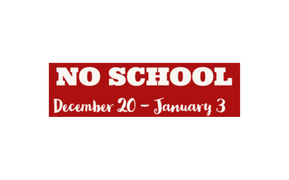 No School for Christmas Break