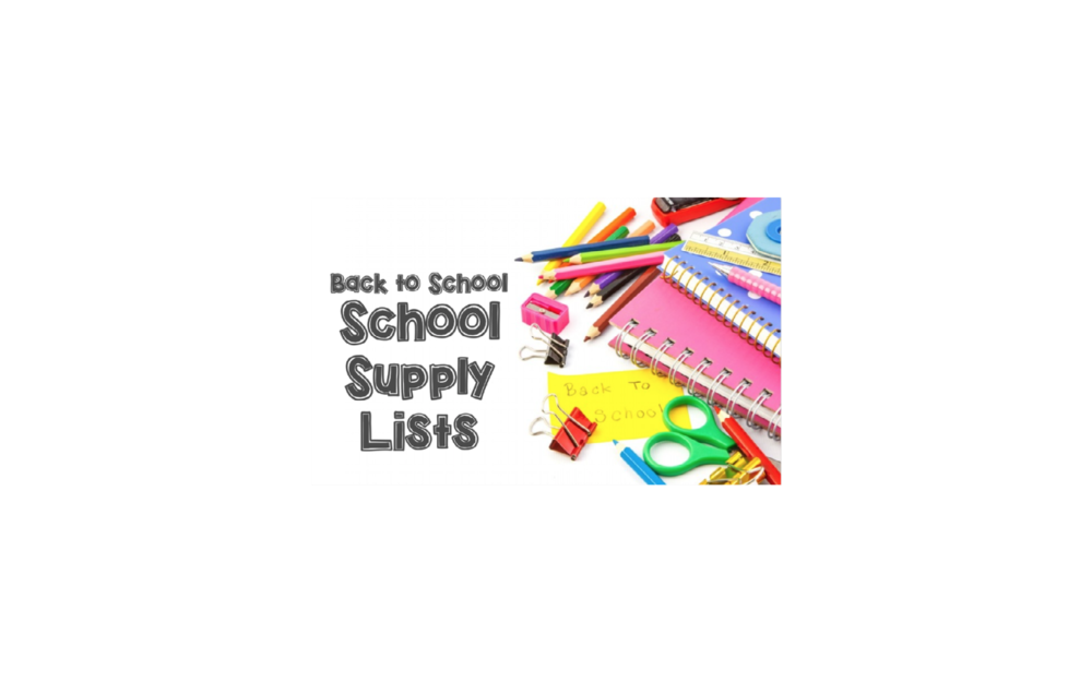 Back to School Supply Lists Westside Middle School