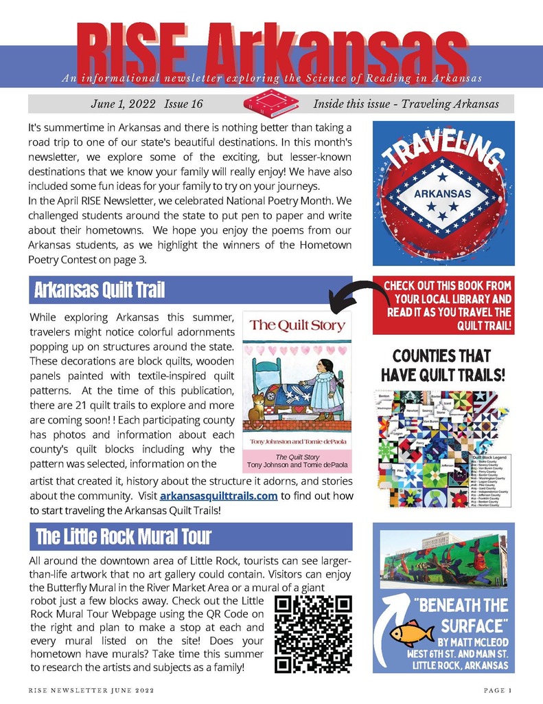RISE Arkansas Newsletter June 2022 Issue