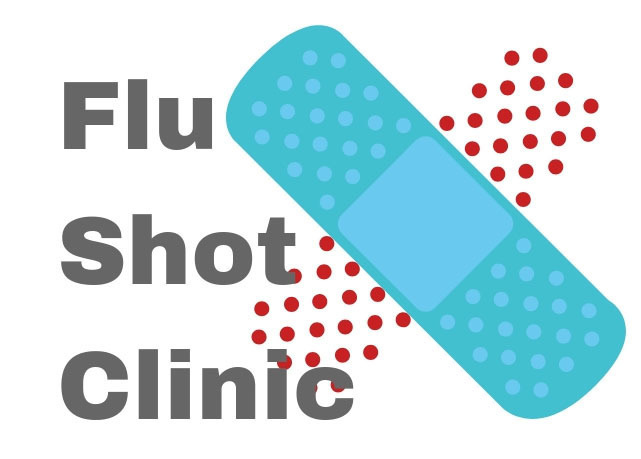 Flu shot clinic on November 2-3