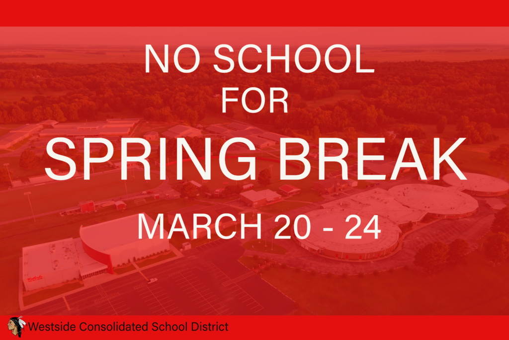 No School for Spring Break on M