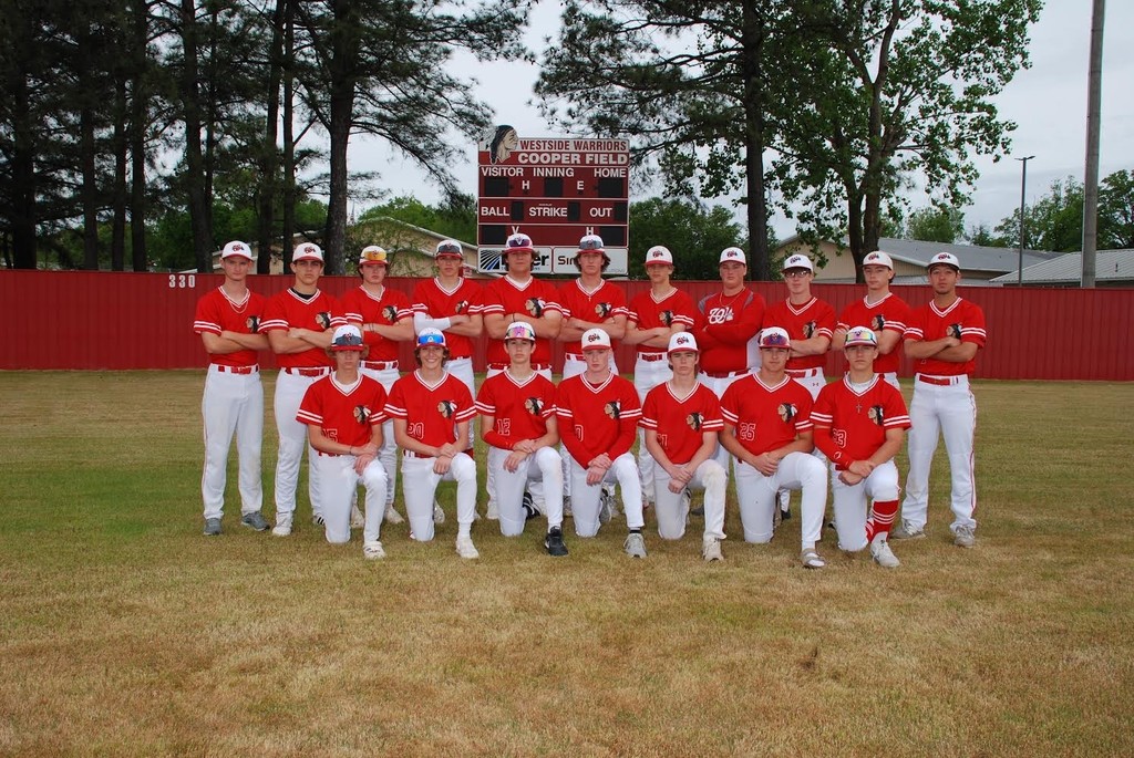 2023 Warrior Baseball Team will play in the Regional Tournament at Joe T Robinson High School on Thursday at 5:30pm.