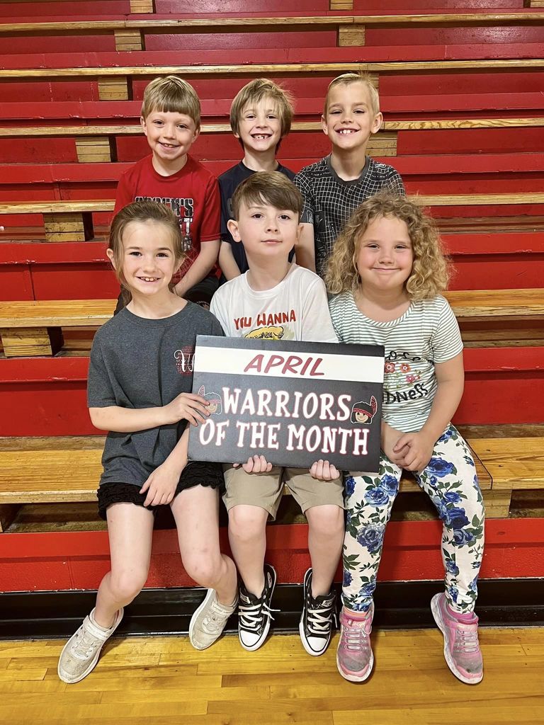 April Warriors of the month