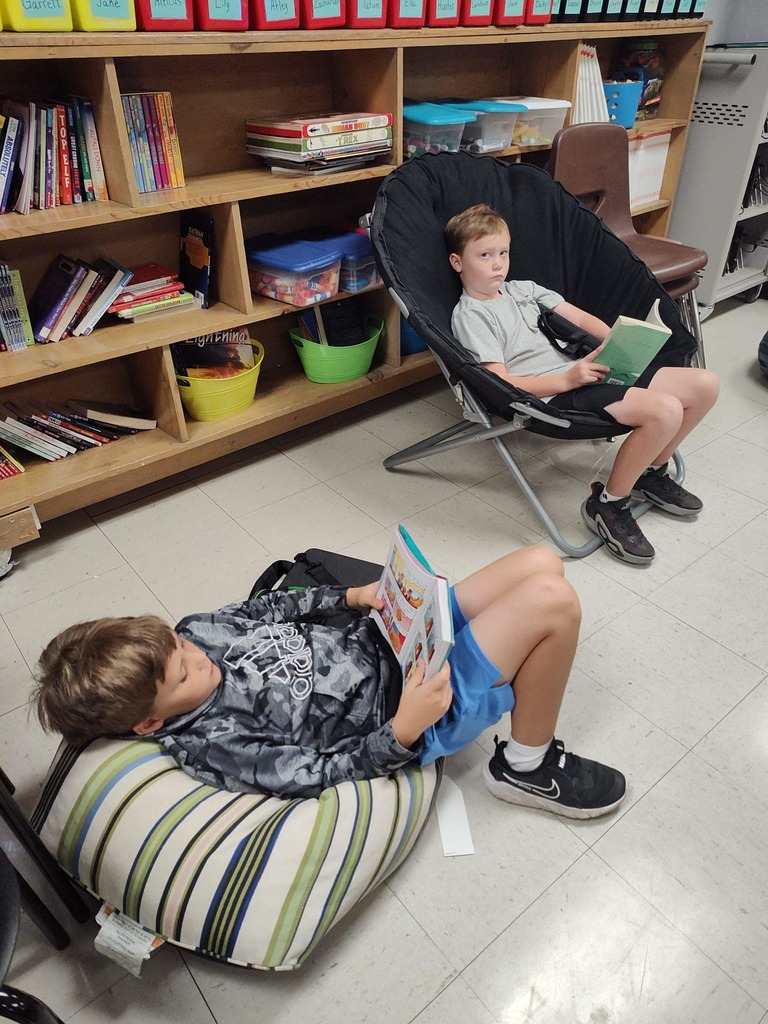 National Read a Book Day at WES!