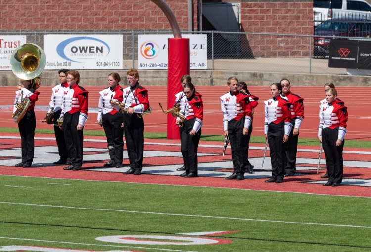 WHS Band at competition 