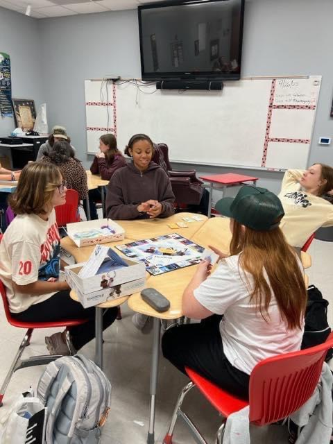 Mr. Tarver's Psychology classes have been researching how playing board games help increase Memory Formation and Cognitive Skills, while playing reduces stress and reduces the risk of mental illness.